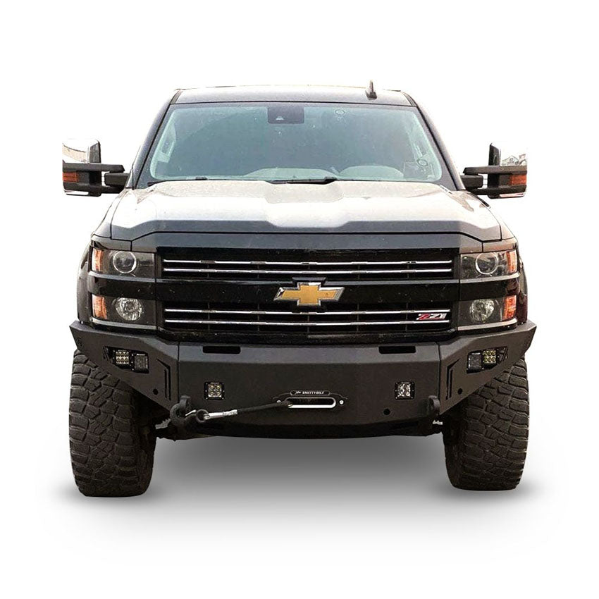 2015-2019 Chevy Silverado 2500/3500 Octane Front Winch Bumper- No Parking Sensors Chassis Unlimited