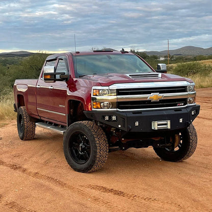 2015-2019 Chevy Silverado 2500/3500 Octane Front Winch Bumper- No Parking Sensors Chassis Unlimited