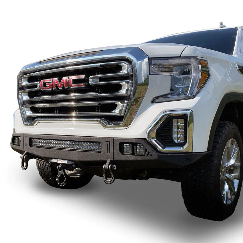 2019-2021 Sierra 1500 Octane Front Winch Bumper With Parking Sensors