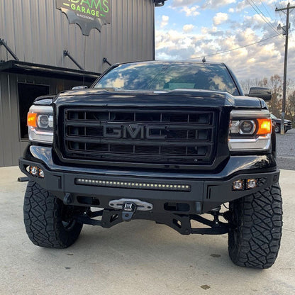 2014-2015 GMC Sierra 1500 Octane Front Winch Bumper- No Parking Sensors Chassis Unlimited