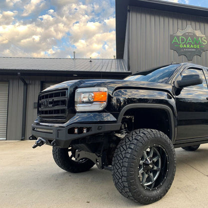 2014-2015 GMC Sierra 1500 Octane Front Winch Bumper- No Parking Sensors Chassis Unlimited