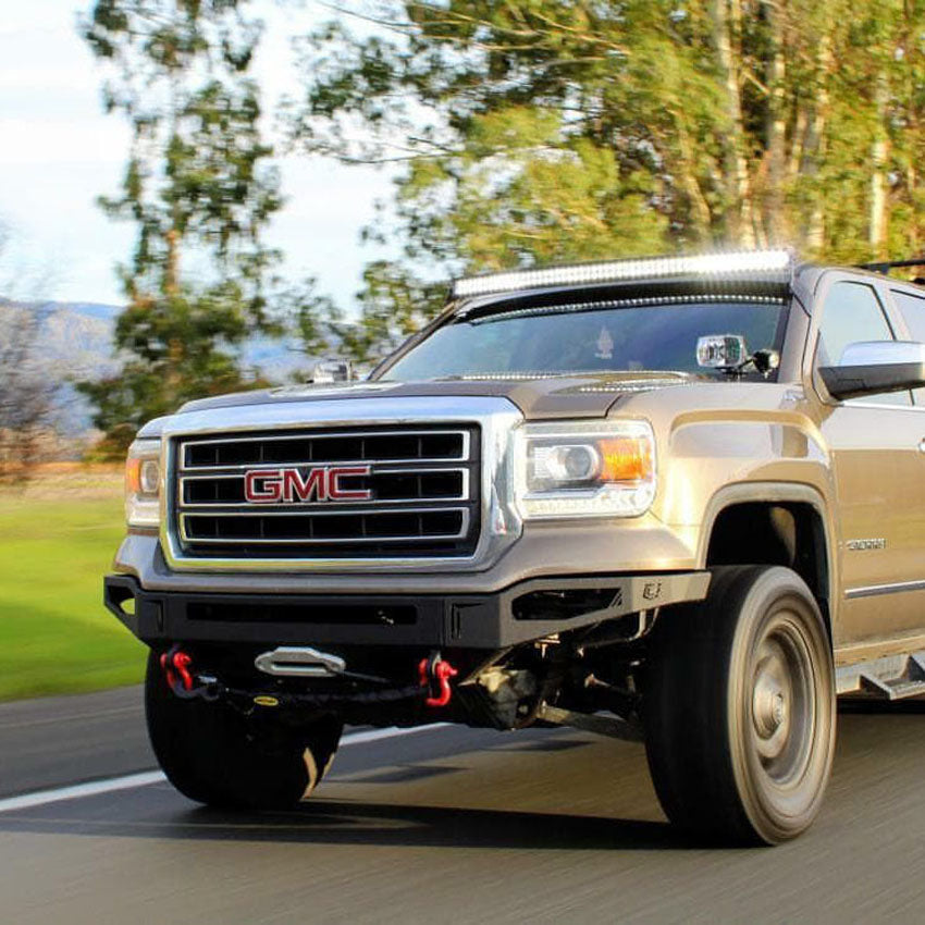 2014-2015 GMC Sierra 1500 Octane Front Winch Bumper- No Parking Sensors Chassis Unlimited