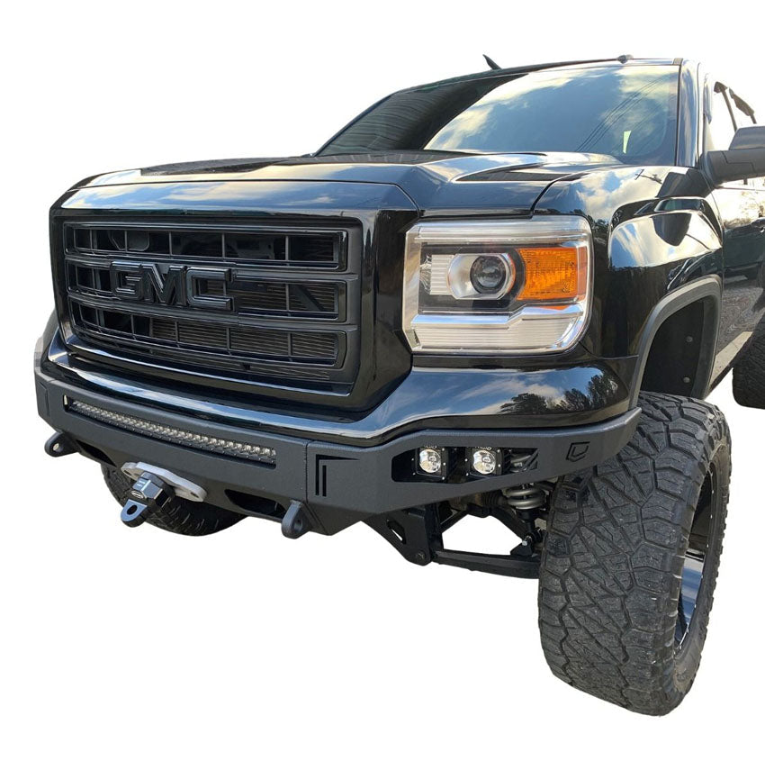 2014-2015 GMC Sierra 1500 Octane Front Winch Bumper- No Parking Sensors Chassis Unlimited