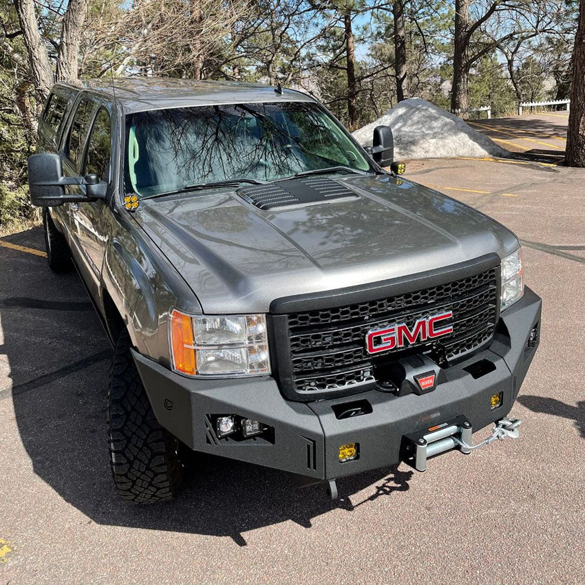 2011-2014 GMC 2500HD/3500HD Front Octane Winch Bumper Chassis Unlimited