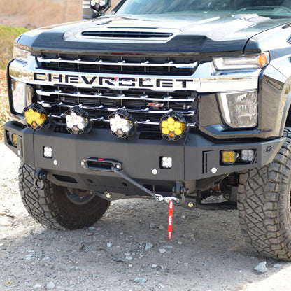 2020-2023 Chevrolet Silverado 2500/3500 Octane Front Winch Bumper- No Parking Sensors Chassis Unlimited