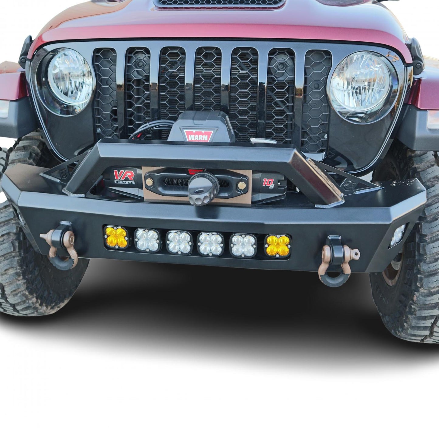 2020-2022 Jeep Gladiator JT and Jeep Wrangler JL Octane Front Bumper Chassis Unlimited