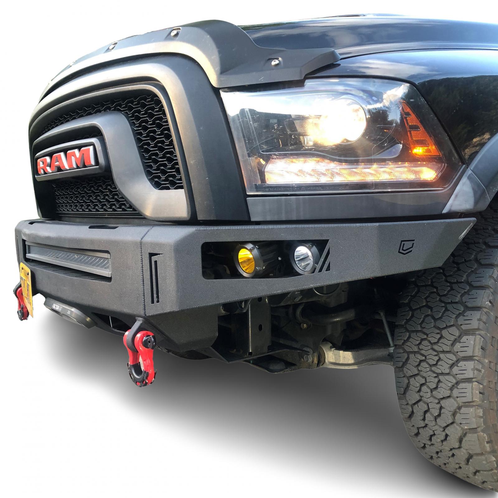 2015-2018 RAM Rebel Octane Series Front Winch Bumper No Parking Sensors Chassis Unlimited