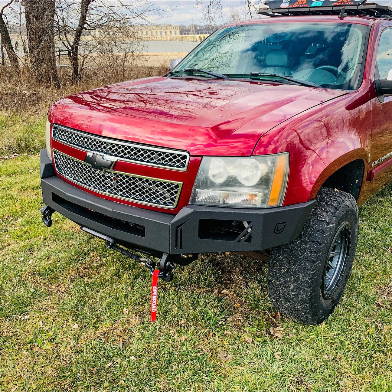 2007-2014 Chevy Tahoe/Suburban/Avalanche Octane Front Winch Bumper