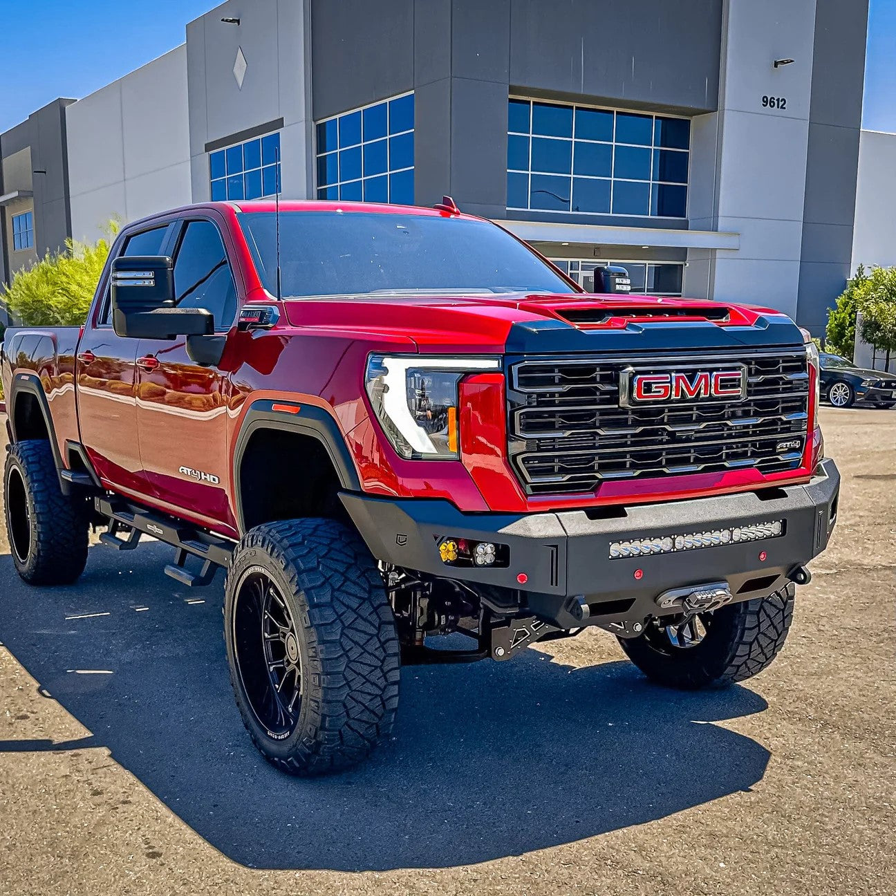 2024+ Sierra 2500/3500 Octane Series Front Winch Bumper  No Parking Sensors