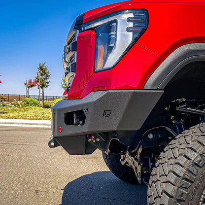 2024+ Sierra 2500/3500 Octane Series Front Winch Bumper  No Parking Sensors