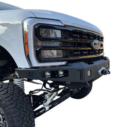 2023-Present Ford Superduty F250/F350 Octane Series Front Winch Bumper Black Powdercoat Chassis Unlimited