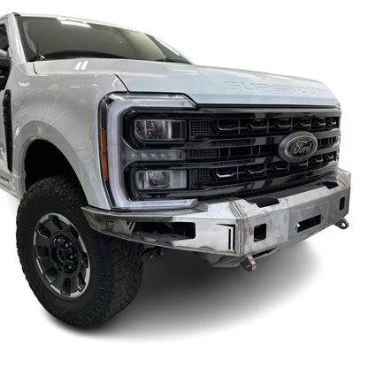 2023-Present Ford Superduty F250/F350 Octane Series Front Winch Bumper Raw Steel Chassis Unlimited