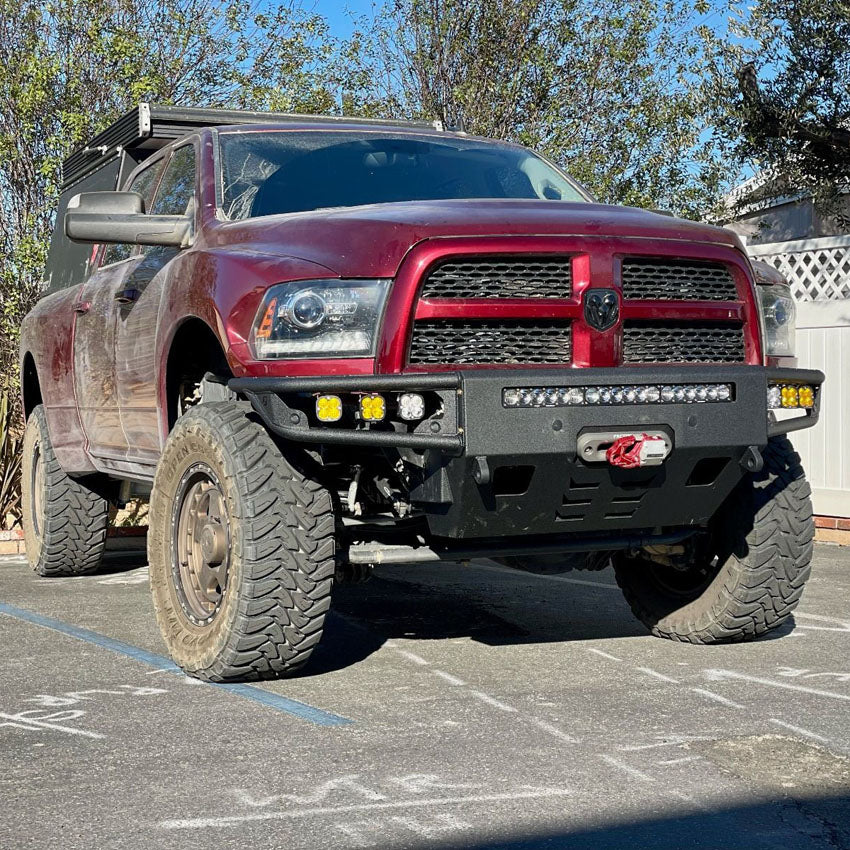 2010-2018 Ram 2500/3500 Diablo Front Winch Bumper No Parking Sensors Chassis Unlimited