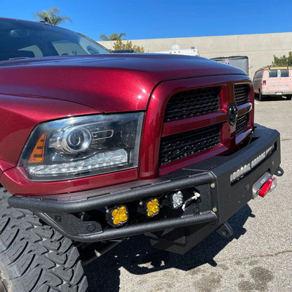 2010-2018 Ram 2500/3500 Diablo Front Winch Bumper No Parking Sensors Chassis Unlimited