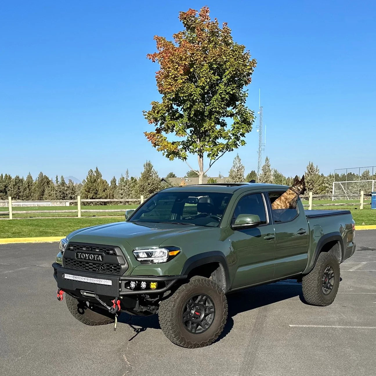 2016-2023 Toyota Tacoma Diablo Front Winch Bumper