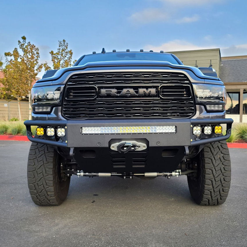 2019-2023 RAM 2500/3500 Diablo Front Winch Bumper-No Parking Sensors Chassis Unlimited