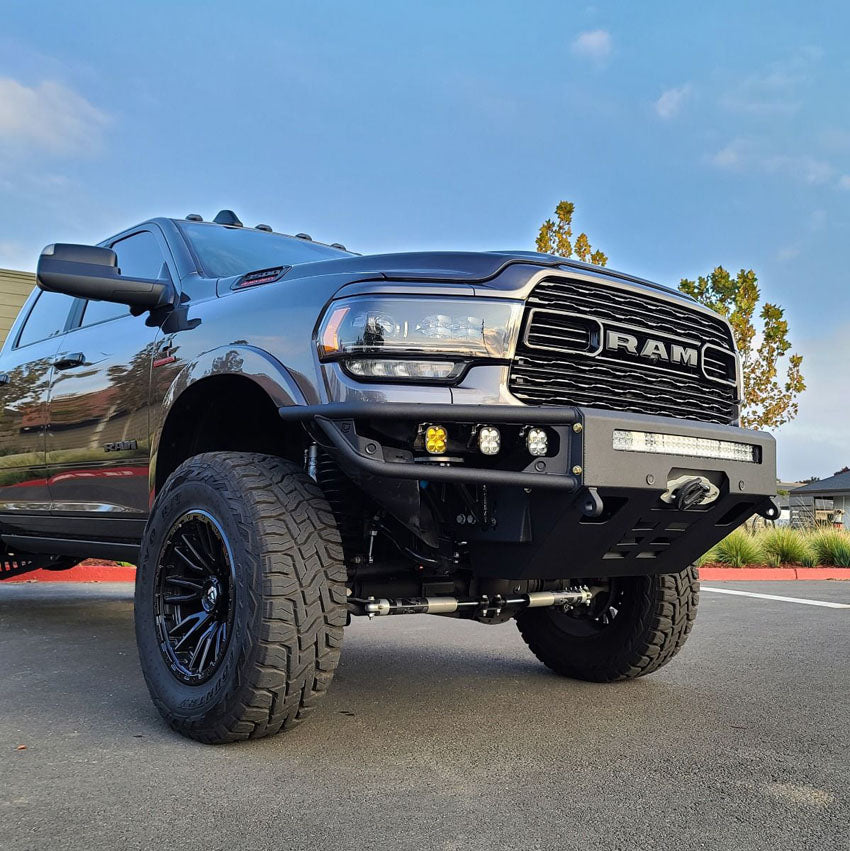 2019-2023 RAM 2500/3500 Diablo Front Winch Bumper-With Parking Sensors Chassis Unlimited