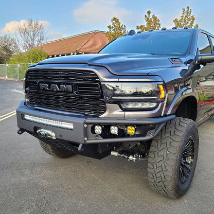 2019-2023 RAM 2500/3500 Diablo Front Winch Bumper-With Parking Sensors Chassis Unlimited