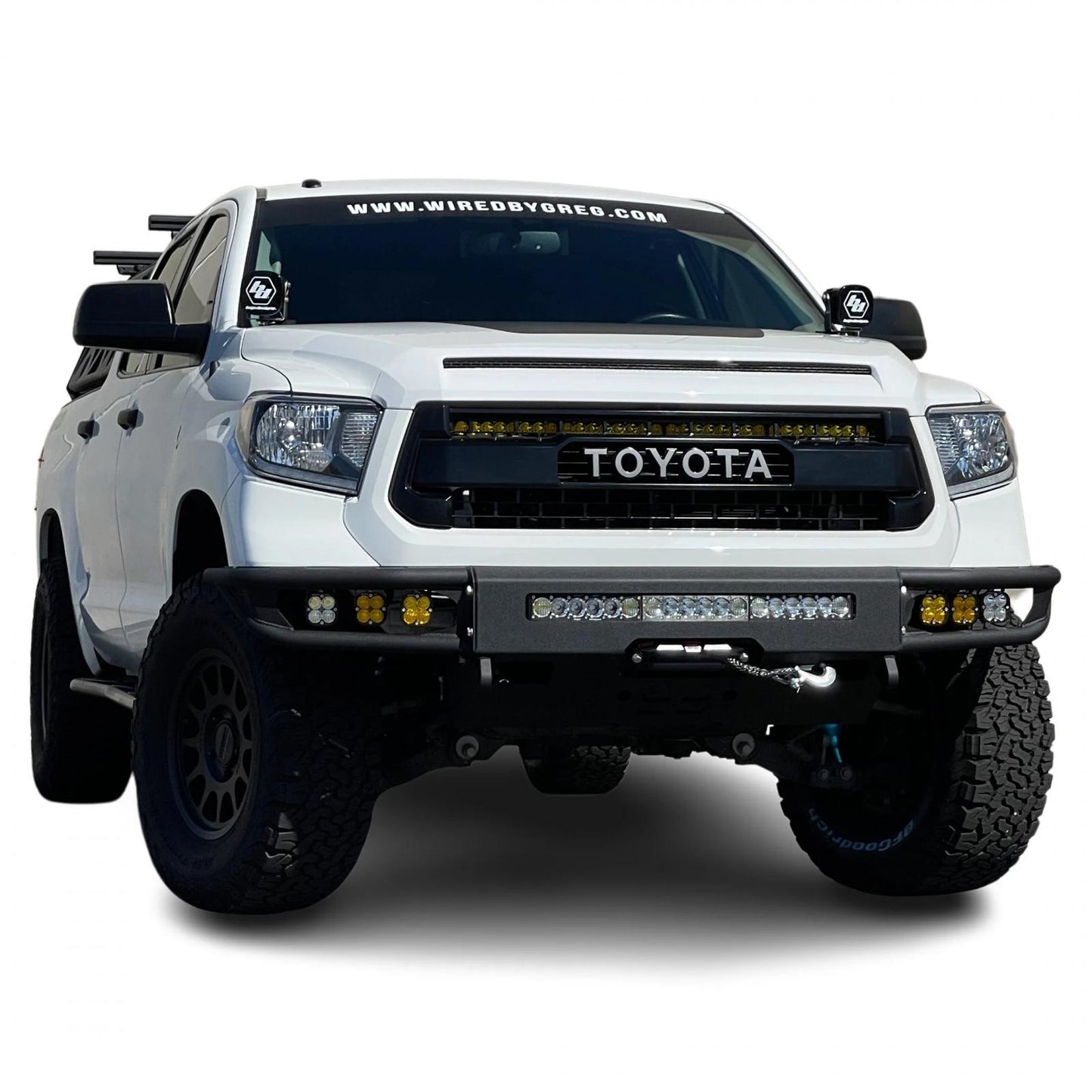 2014-2021 Toyota Tundra Diablo Front Winch Bumper Parking Sensors