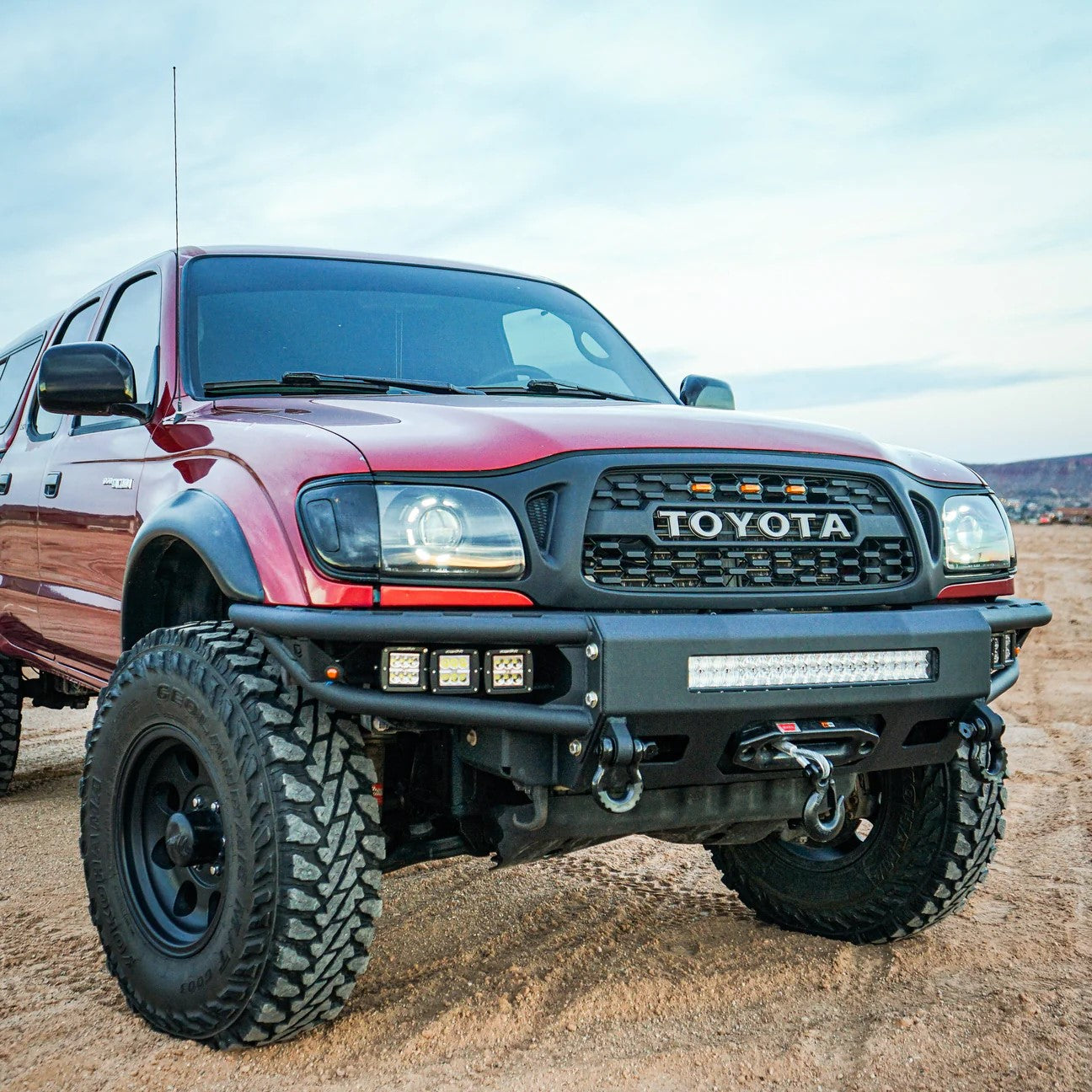 1995-2004 Tacoma Diablo Front Winch Bumper