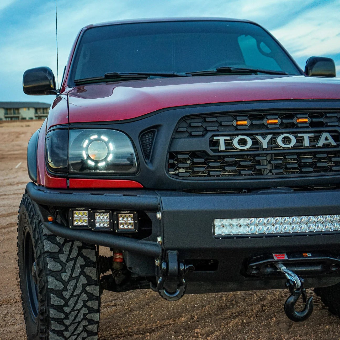 1995-2004 Tacoma Diablo Front Winch Bumper