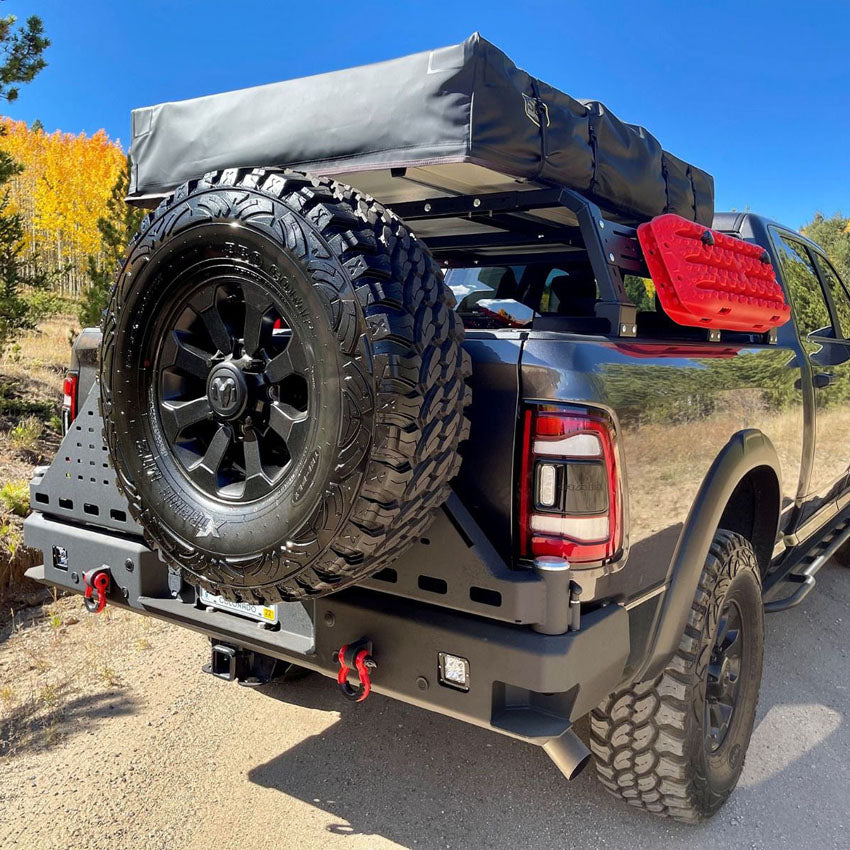 2010-2023 Ram 2500/3500 Octane Dual Swing Out Rear Bumper- No Parking Sensors Chassis Unlimited