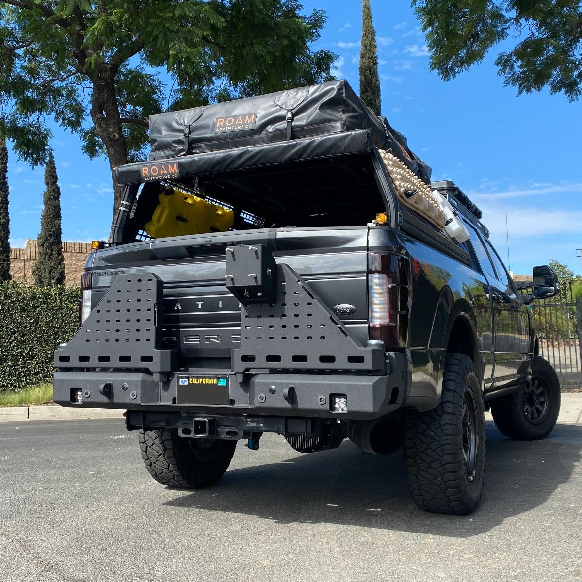 2017-2022 Ford Superduty F250/F350 Dual Swing Out Octane Rear Bumper- With Parking Sensors Chassis Unlimited