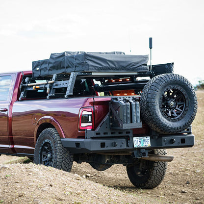 2010-2023 Ram 2500/3500 High Clearance Dual Swing Out Rear Bumper W/ Parking Sensors Chassis Unlimited