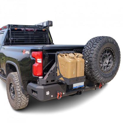 2020-2023 Silverado/Sierra 2500/3500 Octane Dual Swing Out Rear Bumper With Parking Sensors Chassis Unlimited