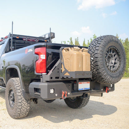 2020-2023 Silverado/Sierra 2500/3500 Octane Dual Swing Out Rear Bumper With Parking Sensors Chassis Unlimited