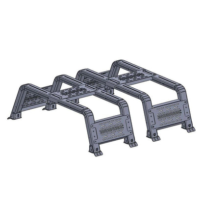 Thorax Bed Rack System Fits Diamon Back Covers 10-18 RAM 1500/2500/3500 12 Inch