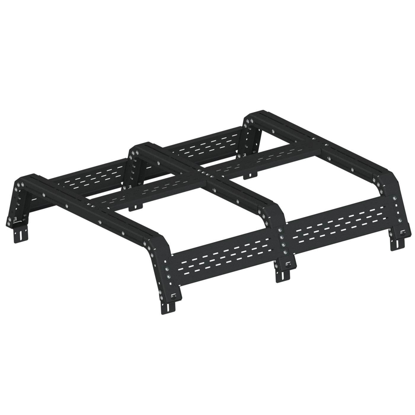 12 Inch Thorax Overland Universal Bed Rack System 46 Inch (Short Beds) Chassis Unlimited