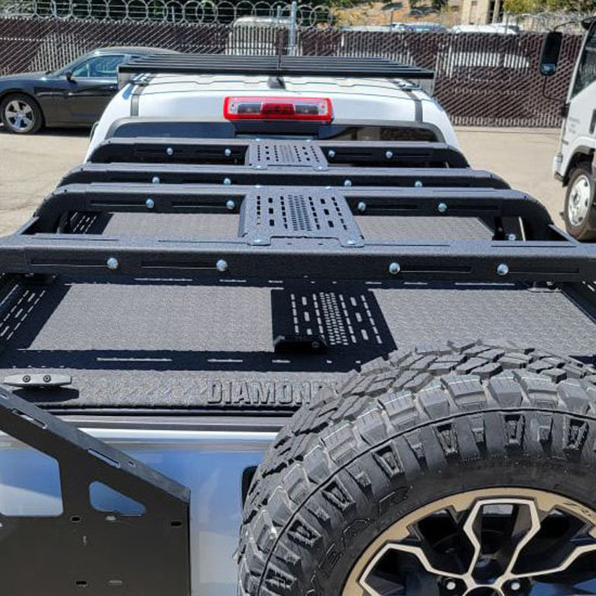 Thorax Bed Rack System-Fits Diamond Back Covers 12 Inch Rack Height 2015-2020 Chevrolet Colorado/GMC Canyon Chassis Unlimited