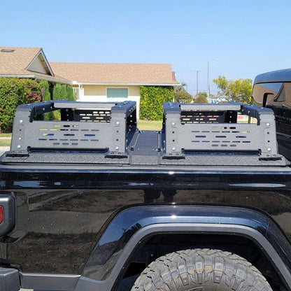 THORAX Bed Rack System Fits Diamond Back Covers 20-22 Jeep Gladiator 18 Inch