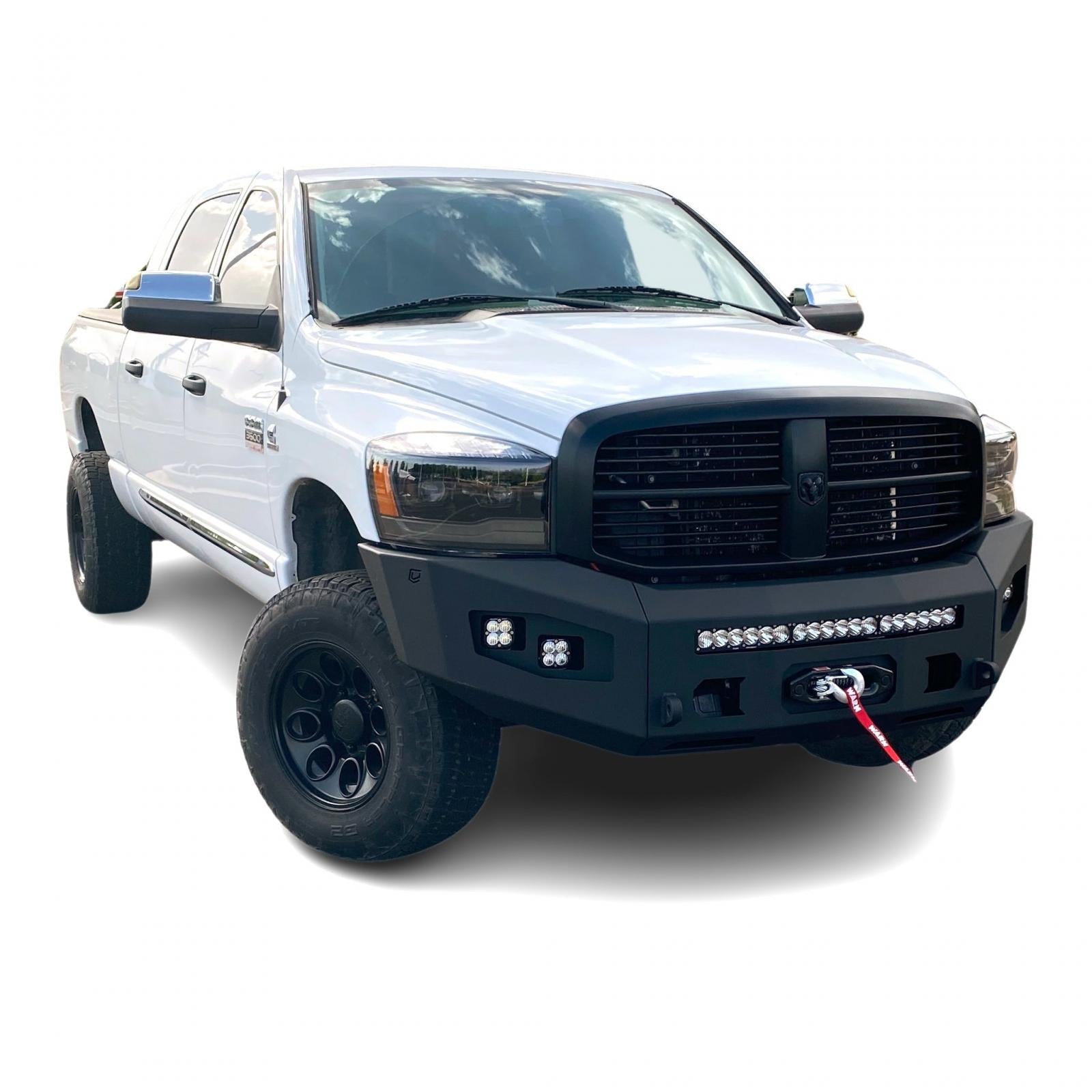 2006-2009 RAM 2500/3500 Attitude Series Front Winch Bumper Chassis Unlimited