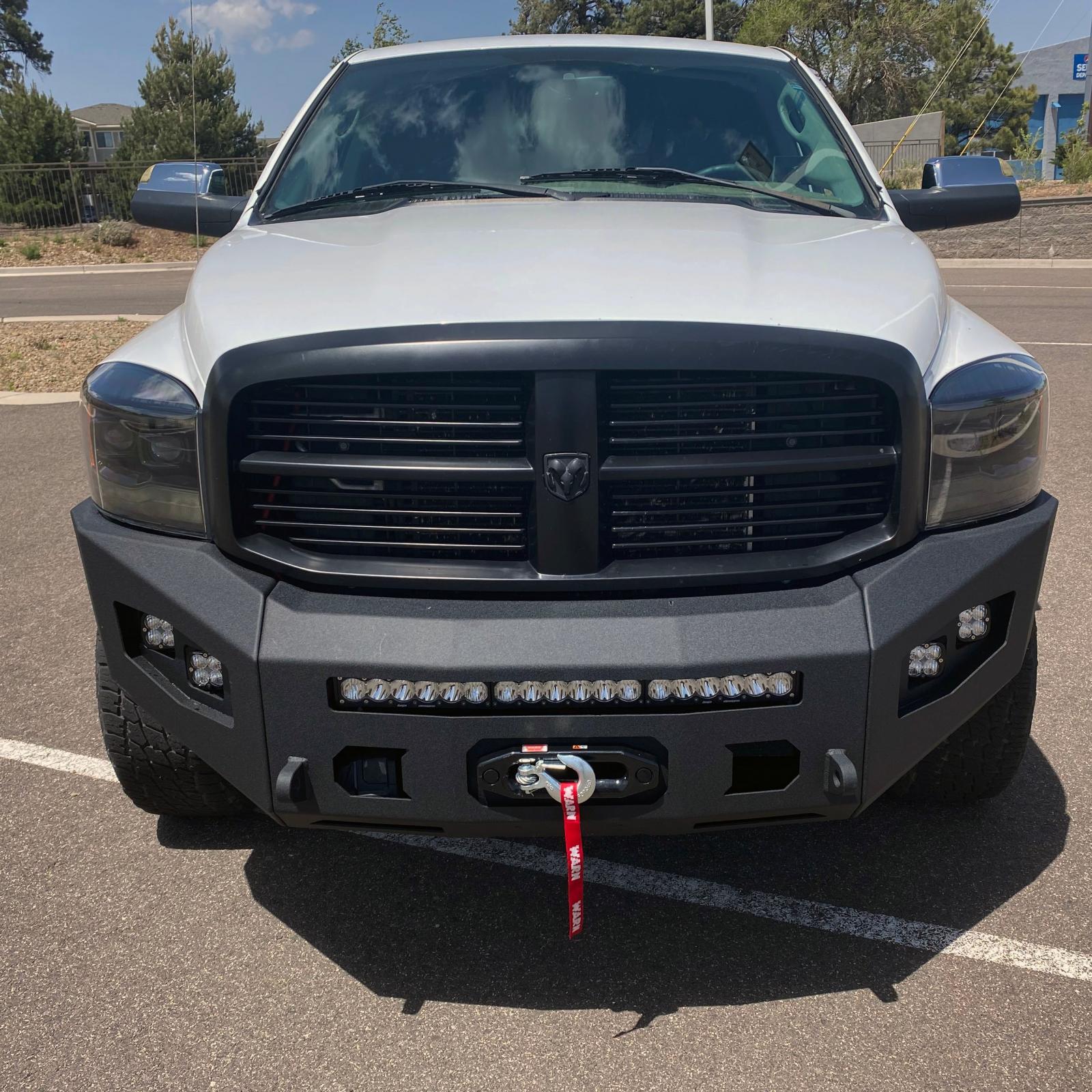 2006-2009 RAM 2500/3500 Attitude Series Front Winch Bumper Chassis Unlimited