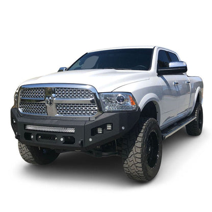 2013-2018 Ram 1500 Attitude Series Front Winch Bumper-No Parking Sensors Chassis Unlimited