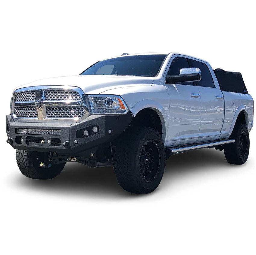 2013-2018 Ram 1500 Attitude Series Front Winch Bumper-No Parking Sensors Chassis Unlimited