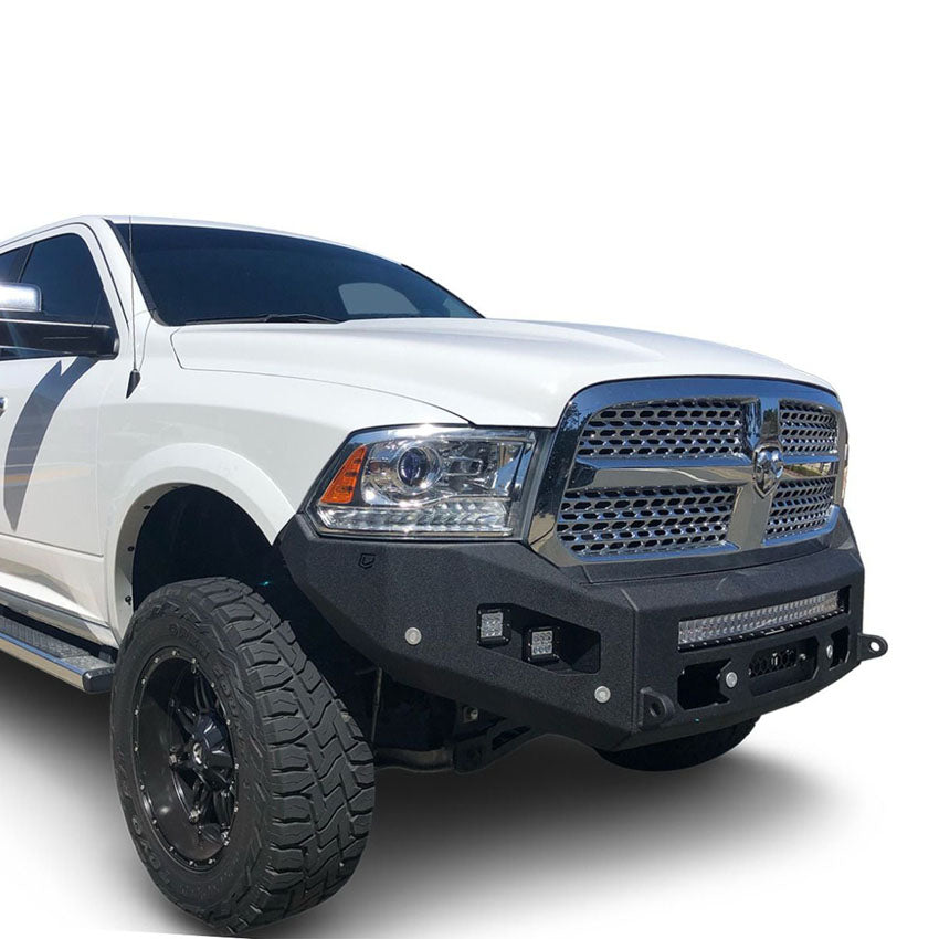 2013-2018 Ram 1500 Attitude Series Front Winch Bumper-No Parking Sensors Chassis Unlimited