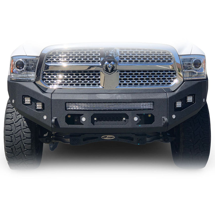 2013-2018 Ram 1500 Attitude Series Front Winch Bumper-No Parking Sensors Chassis Unlimited