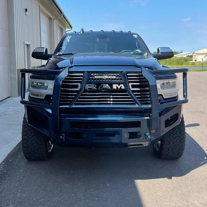 2019-2023 Ram 2500/3500 Attitude Front Winch Bumper W/ Guard No Parking Sensors