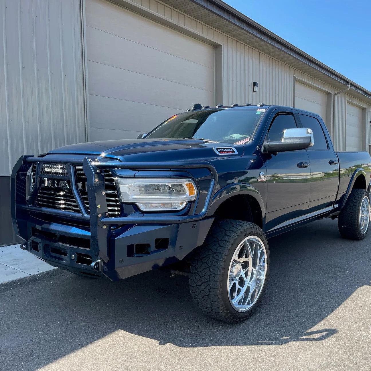 2019-2023 Ram 2500/3500 Attitude Front Winch Bumper W/ Guard No Parking Sensors