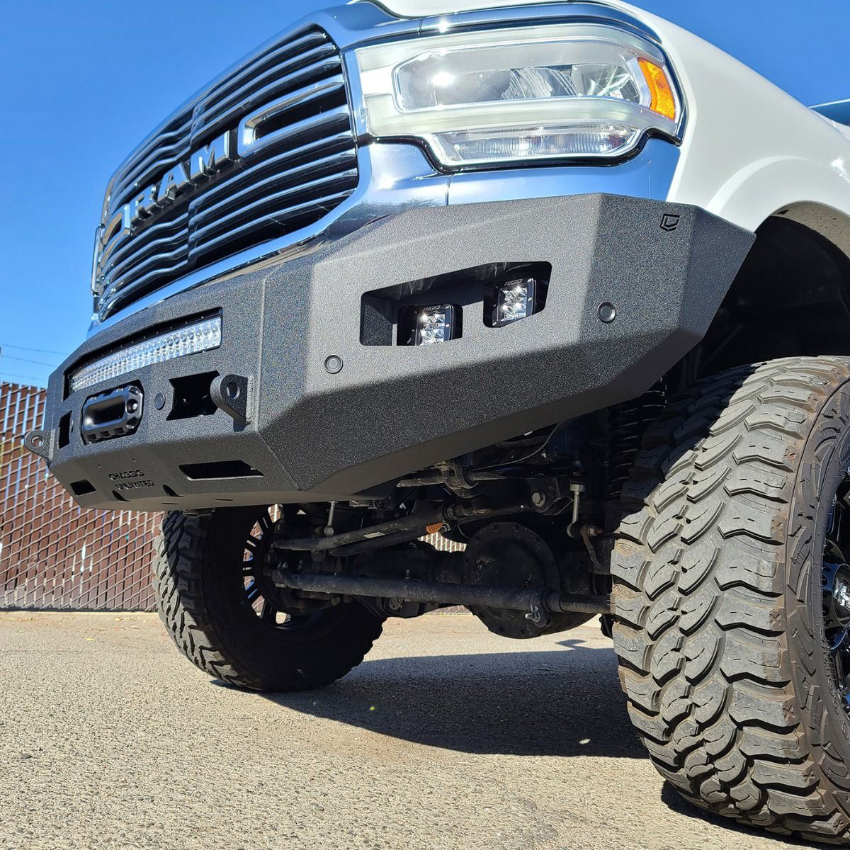 2019-2023 Ram 2500/3500 Attitude Series Front Winch Bumper- No Parking Sensors Chassis Unlimited