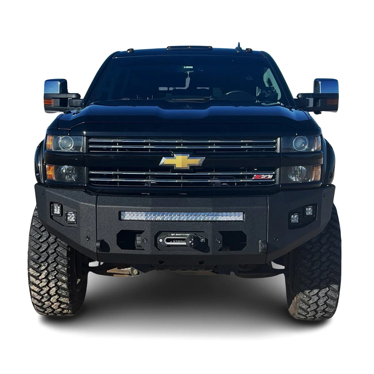 2015-2019 Silverado 2500/3500 Attitude Front Winch Bumper Parking Sensors