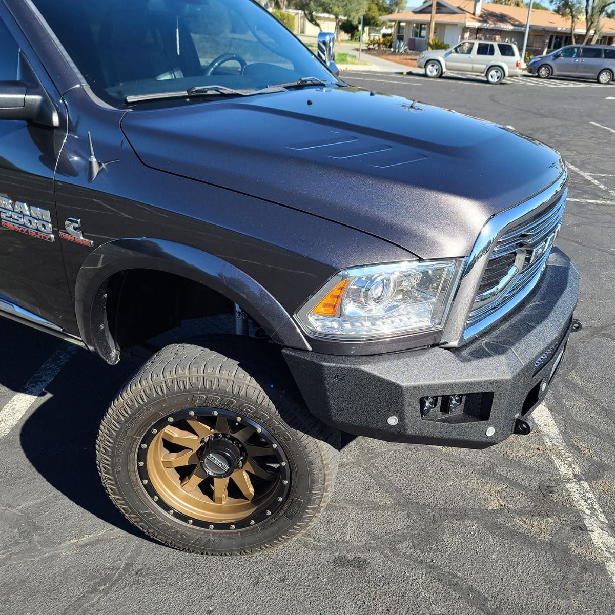 2010-2018 Ram 2500/3500 Attitude Series Rear Bumper- No Parking Sensors Chassis Unlimited