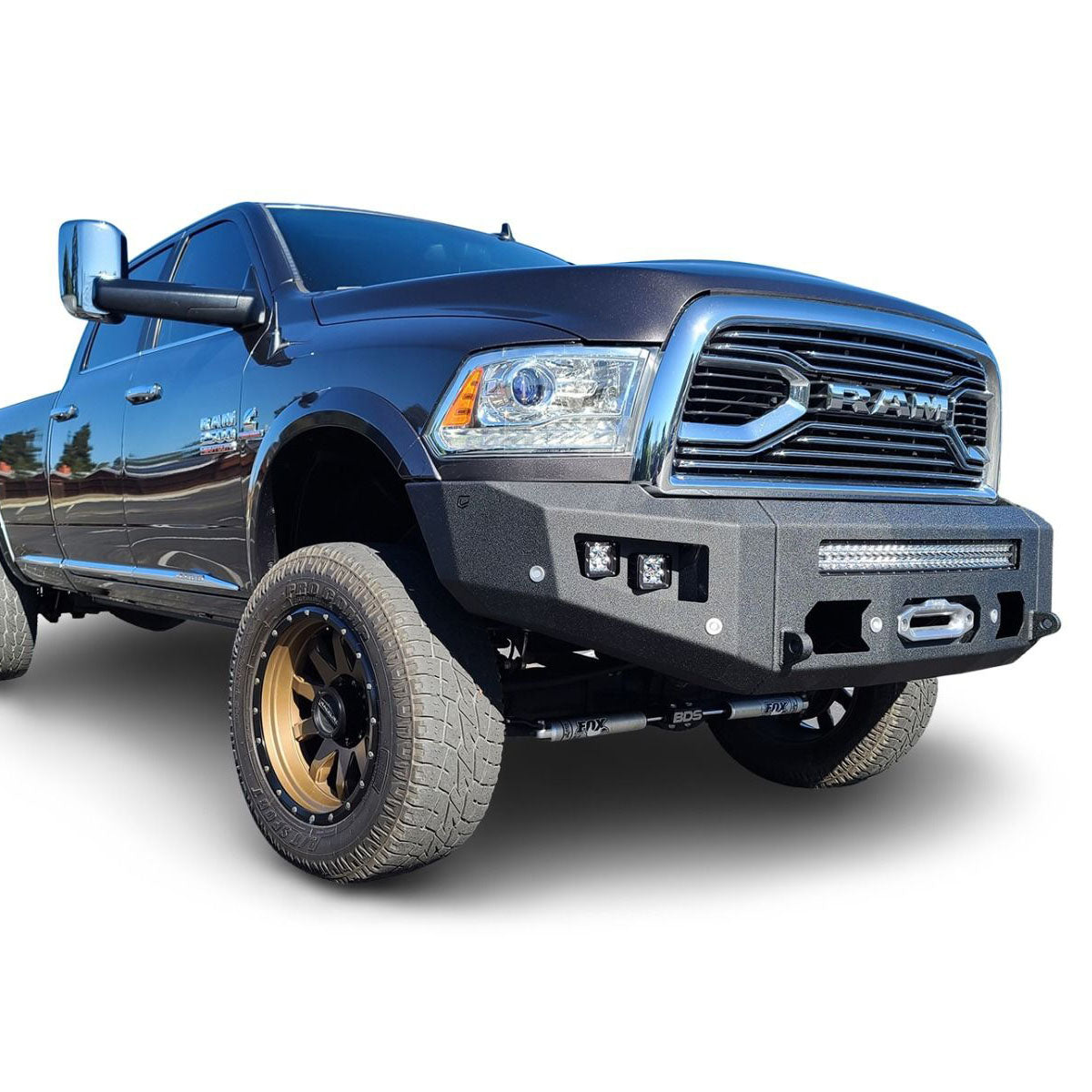 2010-2018 Ram 2500/3500 Attitude Series Rear Bumper-W/ Parking Sensors Chassis Unlimited