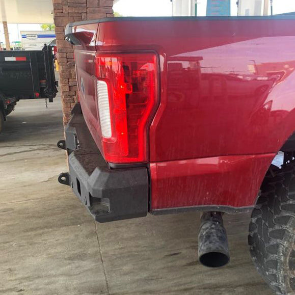 2017-2022 Ford Superduty F250/F350 Attitude Rear Bumper- No Parking Sensors Chassis Unlimited