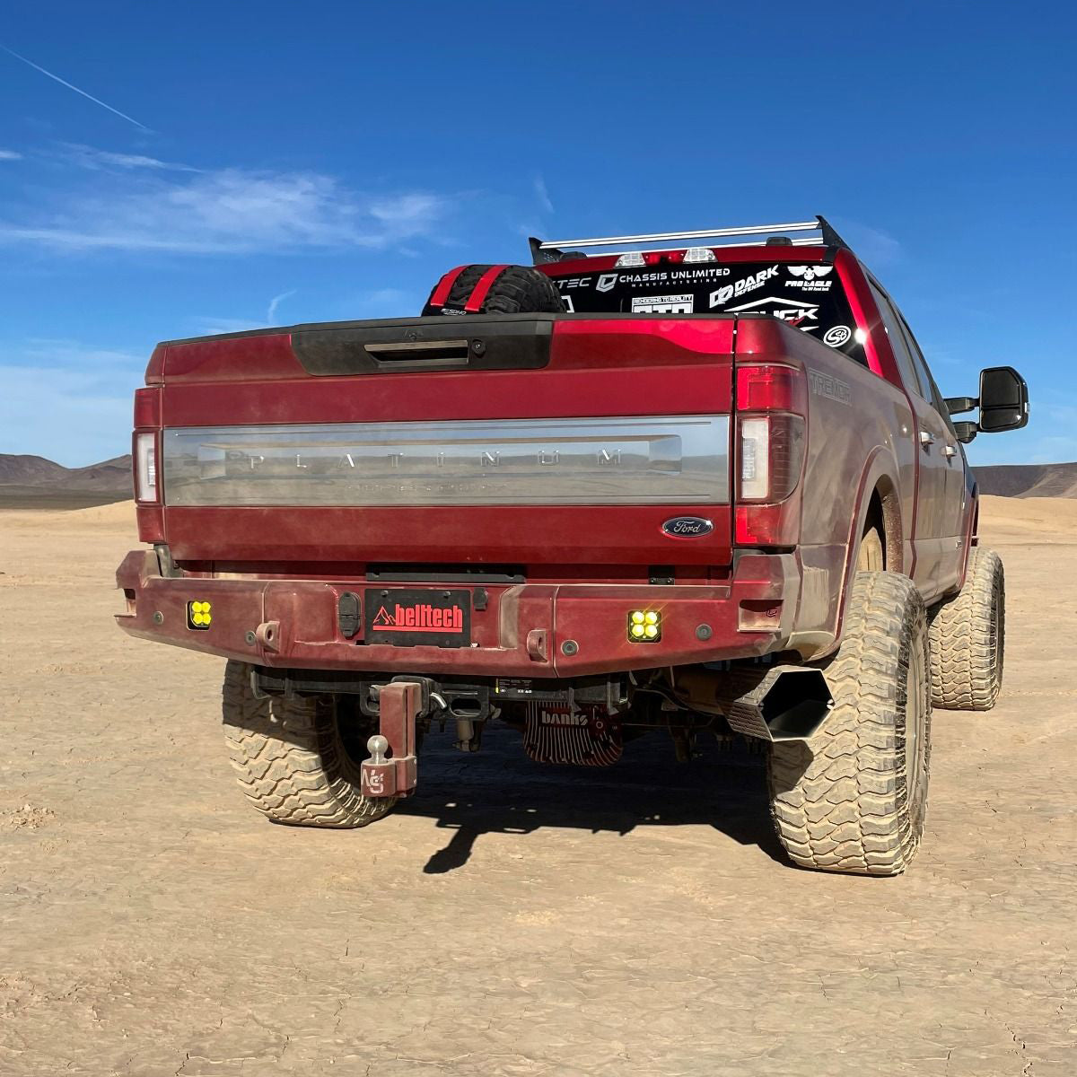 2017-2022 Ford Superduty F250/F350 Attitude Rear Bumper- No Parking Sensors Chassis Unlimited