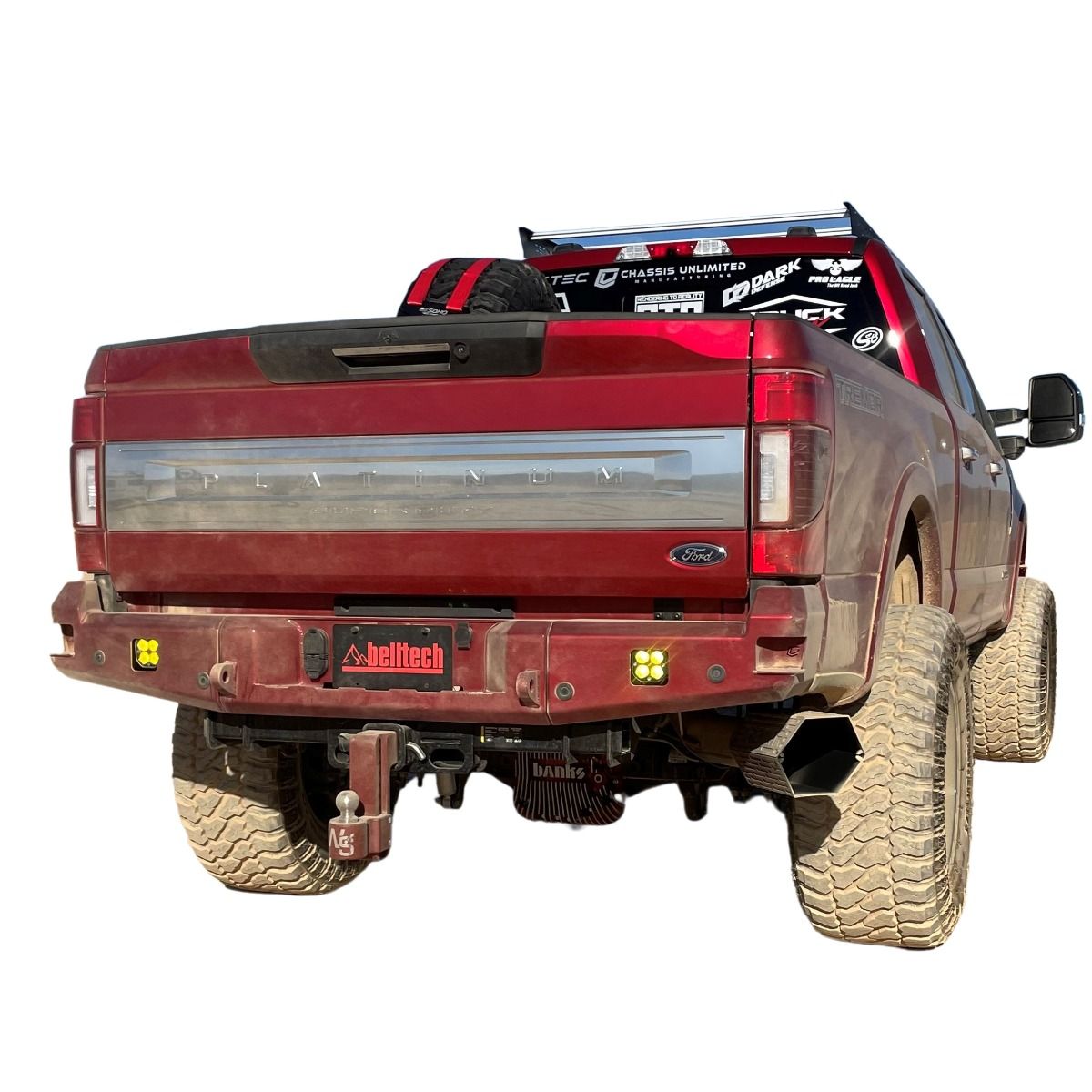 2017-2022 Ford Superduty F250/F350 Attitude Rear Bumper W/ Parking Sensors Chassis Unlimited