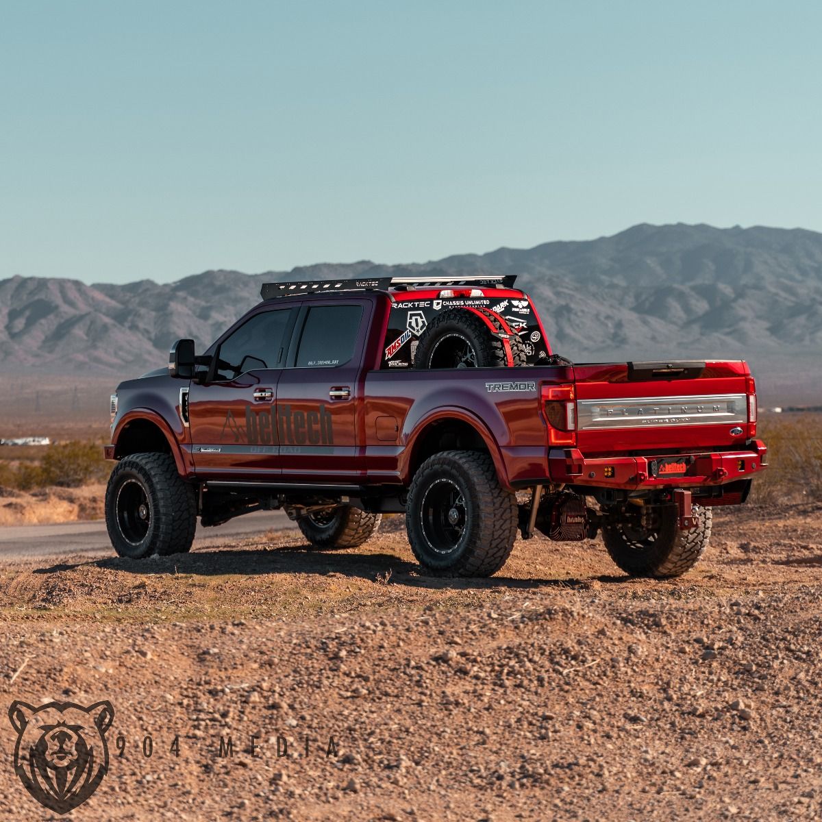 2017-2022 Ford Superduty F250/F350 Attitude Rear Bumper W/ Parking Sensors Chassis Unlimited